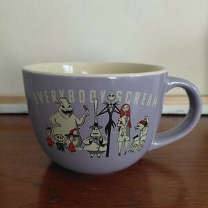 Disney Lavender Mug with Halloween Theme